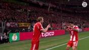 拜仁先下一城！凯恩中路包抄停球打门得手！穆西亚拉送助攻！